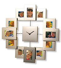 Bilderrahmen Uhr