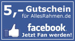 facebook Fan werden und 5,- Einkaufsgutschein erhalten