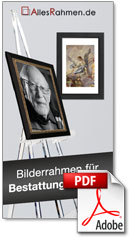 Kondolenz-Bilderrahmen