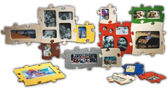 Puzzlerahmen f�r die ganze Familie