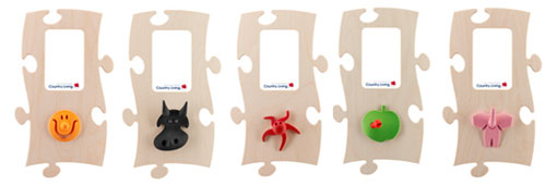 Garderobe f�r Puzzlerahmen