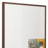 Variante Wenge Echtfurnier natur von Schmaler Bilderrahmen mit Echtholzfurnier Barth, aluminiumverst&auml;rkte R&uuml;ckseite - Ma&szlig;anfertigung
