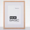 Variante Eiche von Holz-Bilderrahmen New Basic mit Passepartout