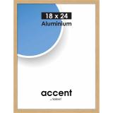 Thumbnail von Aluminium Bilderrahmen Duo Eiche 18x24 cm