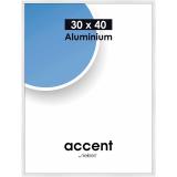 Thumbnail von Alurahmen Accent Weiß glänzend 30x40 cm