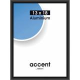 Thumbnail von Alurahmen Accent Schwarz matt 13x18 cm
