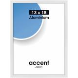 Thumbnail von Alurahmen Accent Weiß glänzend 13x18 cm