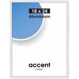 Thumbnail von Alurahmen Accent Weiß glänzend 18x24 cm