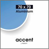Thumbnail von Alurahmen Accent Stahlgrau 70x70 cm