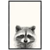 Thumbnail von Animal Heads No. 2 - Raccoon 