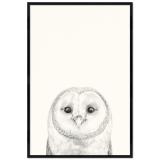 Thumbnail von Animal Heads No. 3 - Barn Owl 