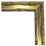 Variante Gold von Holz-Bilderrahmen CHATEAU 361 Sonderzuschnitt
