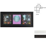 Thumbnail von Bilderrahmen für 3 Sofortbilder - Typ Polaroid 600