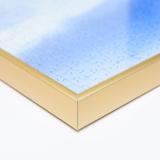 Variante gold matt von Alu-Puzzlerahmen für 100 bis 500 Teile