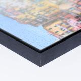 Variante schwarz hochglanz von Alu-Puzzlerahmen für 1000 Teile