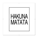 Thumbnail von Bilderrahmen mit Spruch - Hakuna Matata 