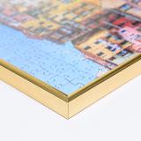 Variante gold von Kunststoff-Puzzlerahmen - Sonderformat bis max. 100x100 cm