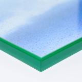 Variante grün von Kunststoff-Puzzlerahmen - Sonderformat bis max. 100x100 cm