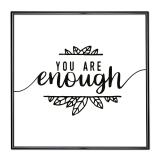 Thumbnail von Bilderrahmen mit Spruch - You Are Enough