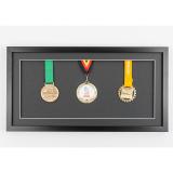 Thumbnail von Medaillenrahmen 25x50 cm, schwarz 
