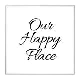 Thumbnail von Bilderrahmen mit Spruch - Our Happy Place 