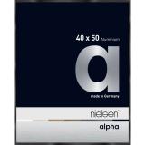 Thumbnail von Alurahmen Profil alpha Eloxal schwarz glanz 40x50 cm
