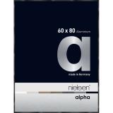Thumbnail von Alurahmen Profil alpha Eloxal schwarz glanz 60x80 cm