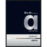Thumbnail von Alurahmen Profil alpha Eloxal schwarz matt 30x40 cm