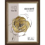 Thumbnail von Holzrahmen Ascot Dunkelbraun-Gold 13x18 cm