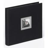 Variante schwarz von Buchalbum Black &amp; White zum Einkleben, 26x25 cm