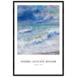 Poster mit Rahmen - Pierre-Auguste Renoir - Seascape