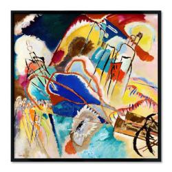 Poster mit Rahmen - Wassily Kandinsky - Improvisation No. 30