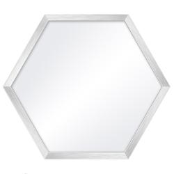 Bilderrahmen Hexagon-Spiegelrahmen Honeycomb Silber
