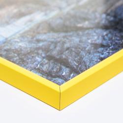 Bilderrahmen Kunststoff-Puzzlerahmen für 100 bis 500 Teile gelb