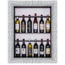 Bilderrahmen Bilderrahmen für Weinflaschen Venetien 60x80 cm