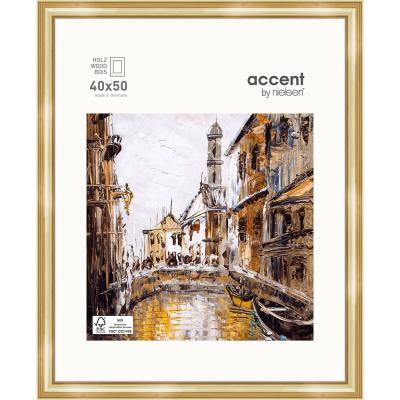 Holz-Bilderrahmen Antigo Gold 40x50 cm