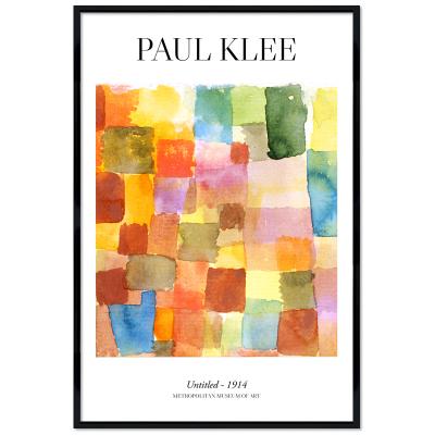 Poster mit Rahmen - Paul Klee - Untitled 
