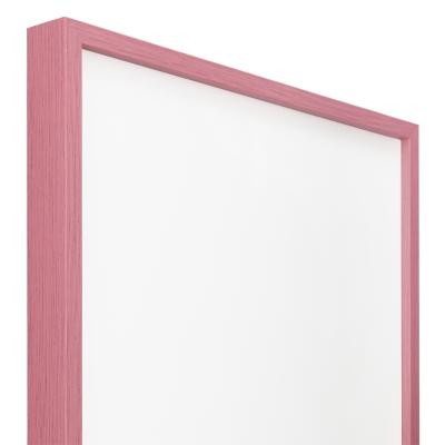 Thumbnail von Alu-Bilderrahmen Barth NXT, Serie 1131 - Ma&szlig;anfertigung Pink - Furnier Holzoptik
