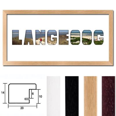 Regiorahmen "Langeoog" mit Passepartout 