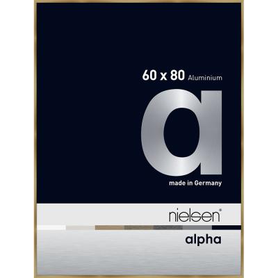 Alurahmen Alpha Brushed Amber 60x80 cm