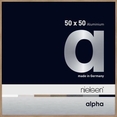 Alurahmen Alpha Eiche (furnierte Oberfläche) 50x50 cm