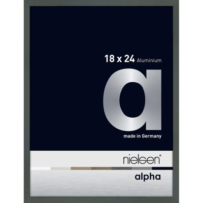 Alurahmen Alpha Platin 18x24 cm