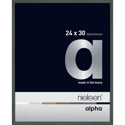 Alurahmen Alpha Platin 24x30 cm