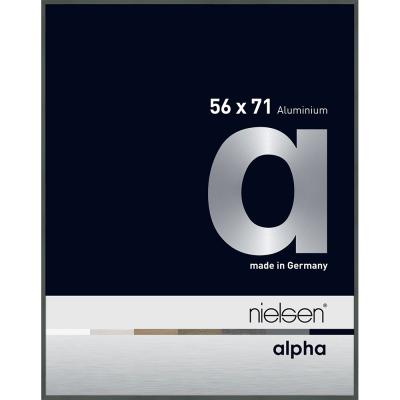 Alurahmen Alpha Platin 56x71 cm