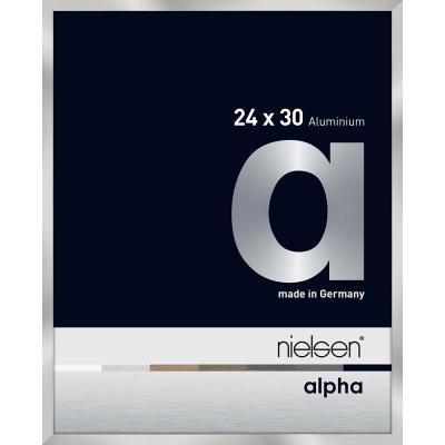 Alurahmen Alpha Silber 24x30 cm