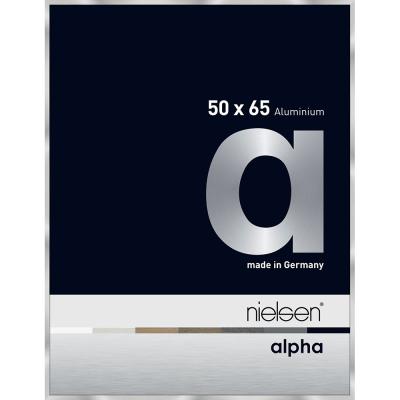 Alurahmen Alpha Silber 50x65 cm