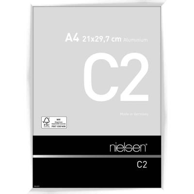 Alurahmen C2 Weiß glanz 21x29,7 cm (A4)