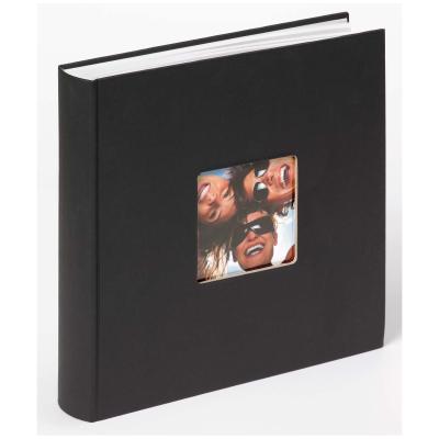 Buchalbum Fun mit 100 Seiten, 30x30 cm schwarz
