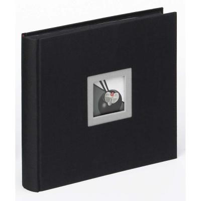 Buchalbum Black &amp; White zum Einkleben, 26x25 cm schwarz