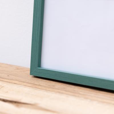 Thumbnail von Alu-Bilderrahmen Barth NXT, Serie 1131 Tannengr&uuml;n - Furnier Holzoptik Bild 10